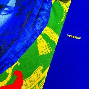 Versace Giovanni Polo shirt. Timeless Print